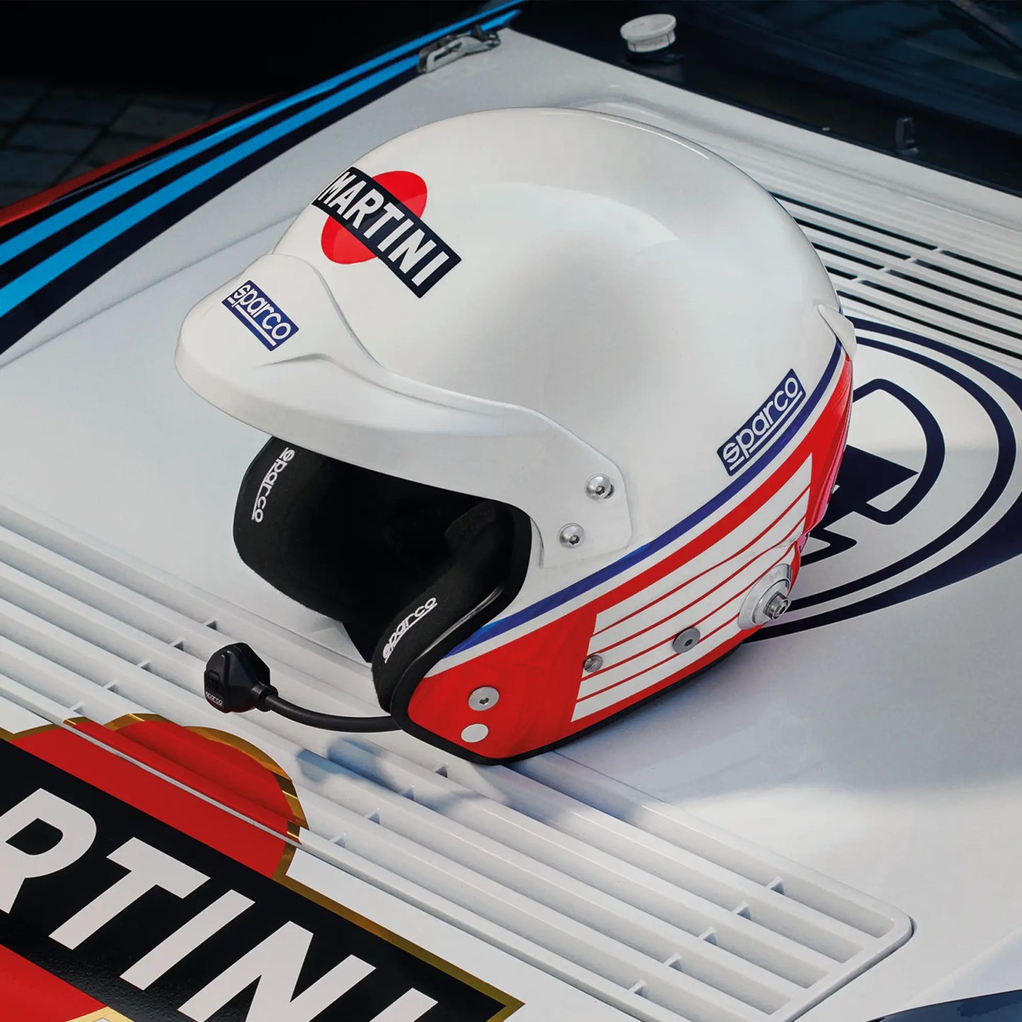 Sparco AIR PRO RJ-5i MARTINI RACING FIA helmet