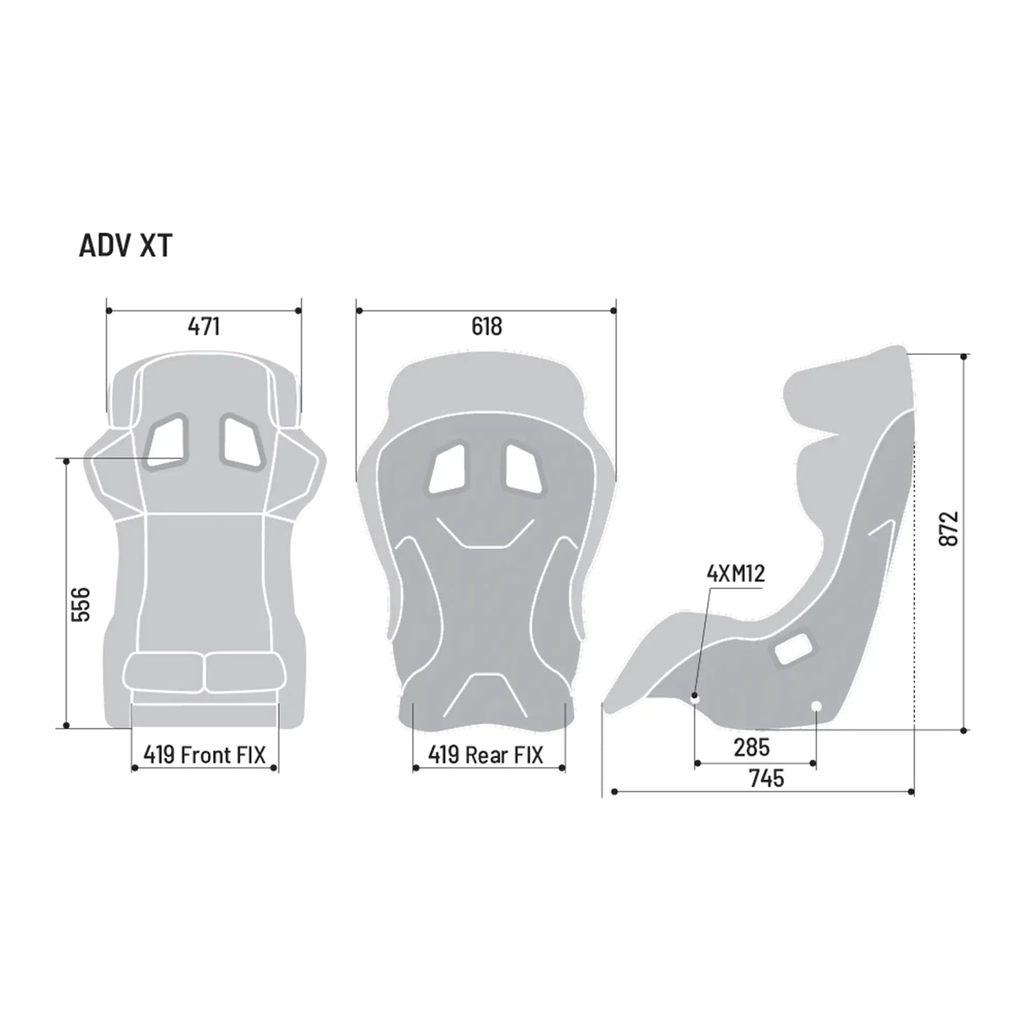 Sparco ADV-XT (FIA 8855-2021) FIA seat