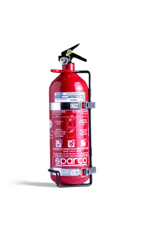 Sparco 2 kg handheld fire extinguisher