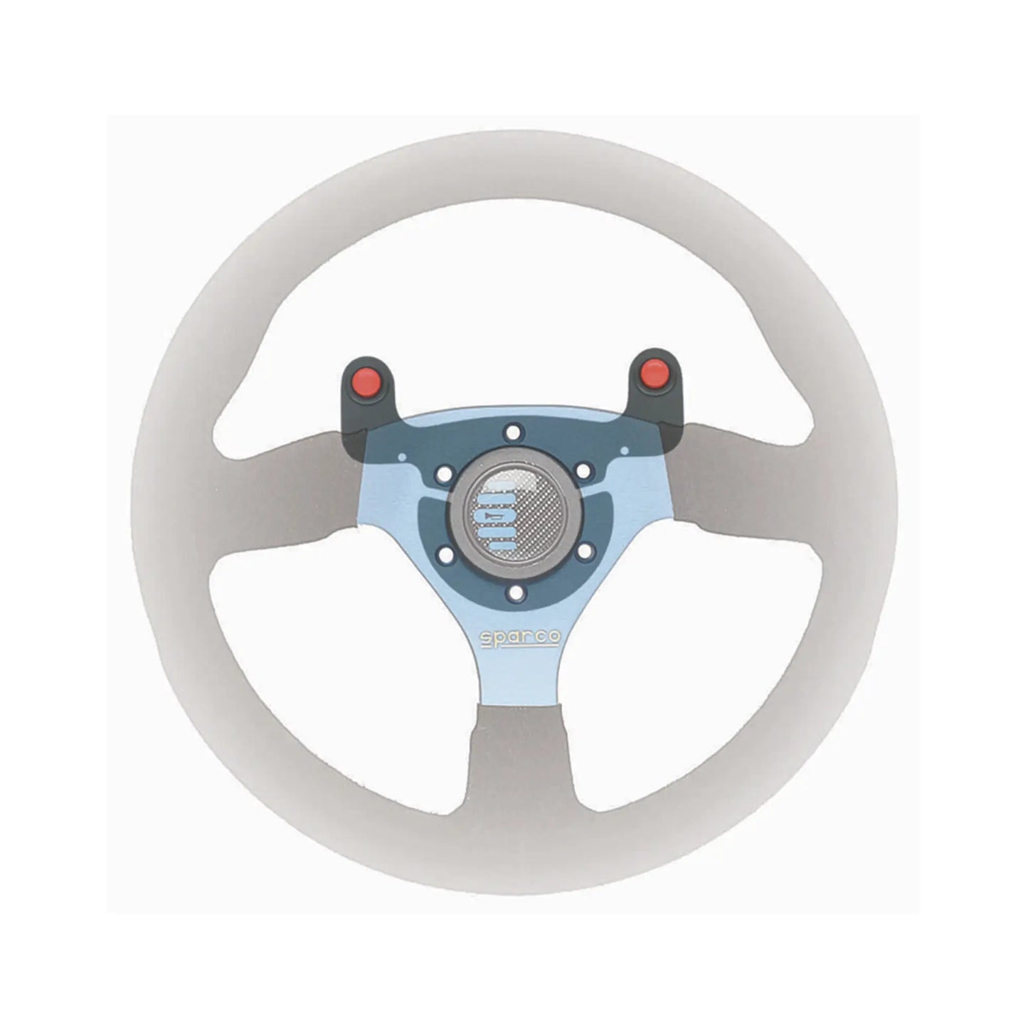 Steering wheel support for Sparco racing buttons