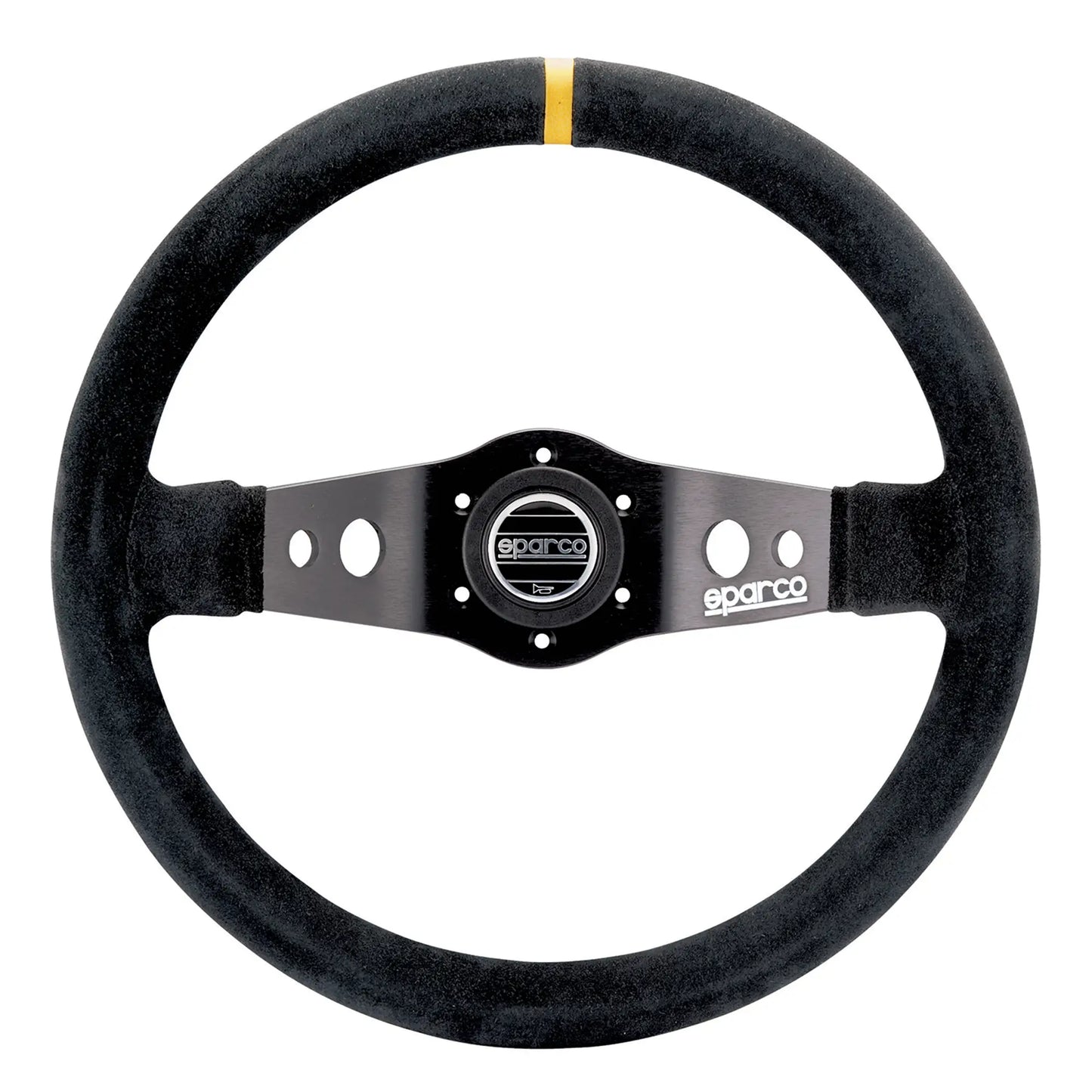 Sparco R215 Suede Dished Steering Wheel