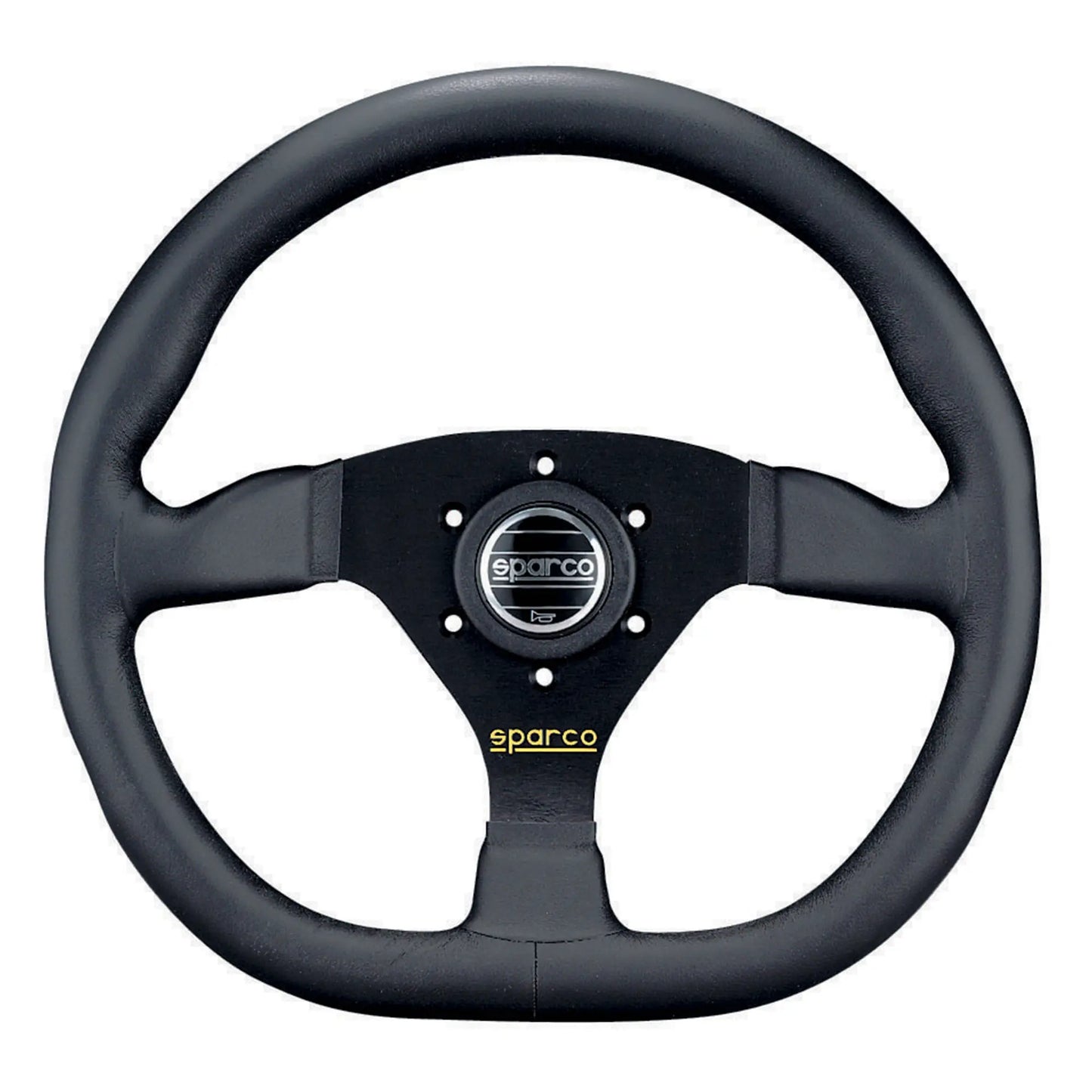 Sparco L360 330mm Flat Leather Steering Wheel