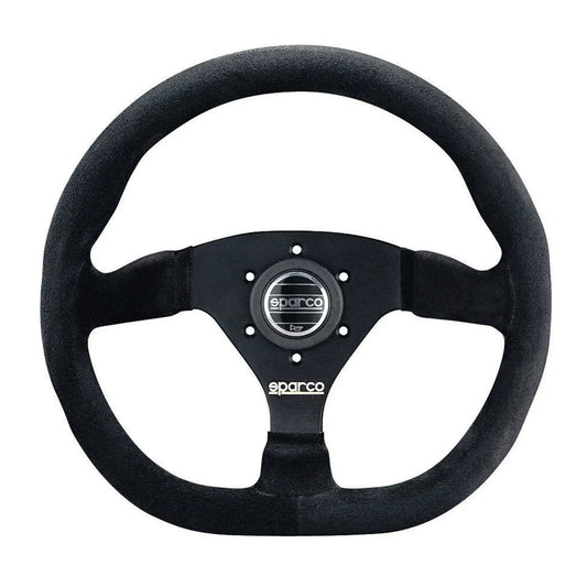 Sparco L360 Flat Suede Steering Wheel 330mm