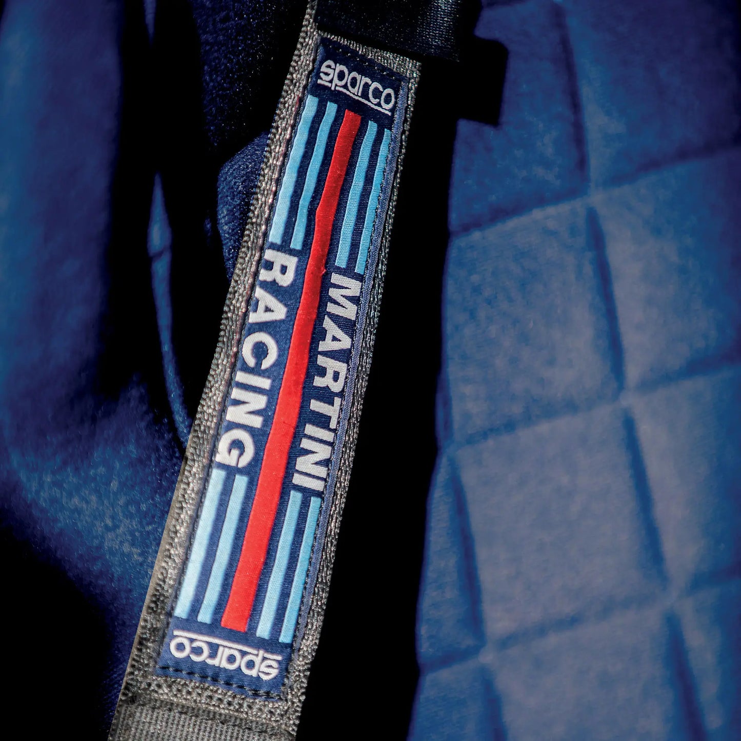 Sparco HPDMR MARTINI RACING 6pt FIA seat belt