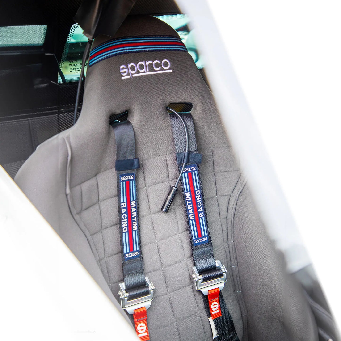 Sparco HPDMR MARTINI RACING 6pt FIA seat belt