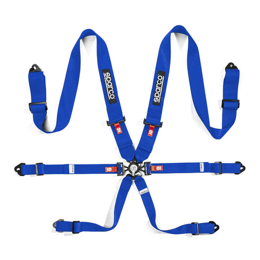 Sparco COMPETITON H-3 STEEL Belt 6pt FIA