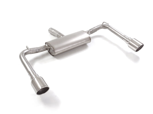 Alfa Romeo Giulietta 940 1750tbi 2010-2020, Rear stainless steel split Ragazzon