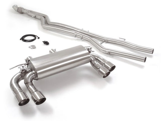 BMW M2 F87 Coupè 3.0 (272kW) 2015>>06/2018 Ragazzon central exhaust+terminal