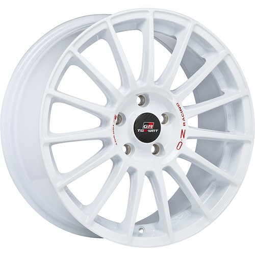 OZ SUPERTURISMO TGR-WRT RACE WHITE + RED LETTERING