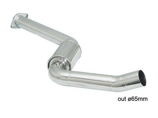 Alfa Romeo 156 GTA 3.2 Sedan/Sportw. stainless steel silenced center pipe RAGAZZON