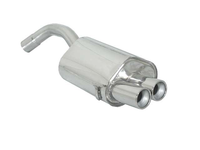 Alfa Romeo 147 3.2 GTA, Stainless steel rear with 2x80 mm round tips Ragazzon
