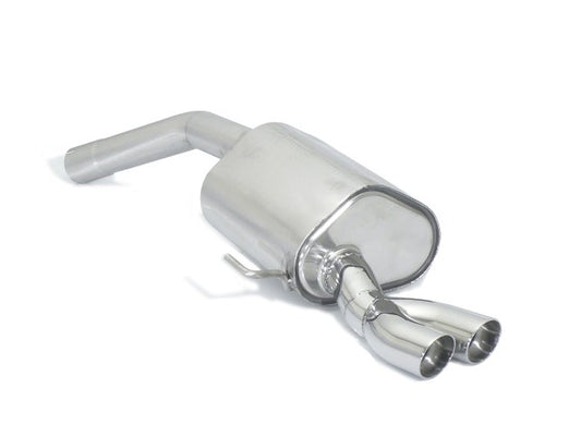 Alfa Romeo 156 GTA Rear stainless steel 2x70 mm Oversized line diameter 70 mm