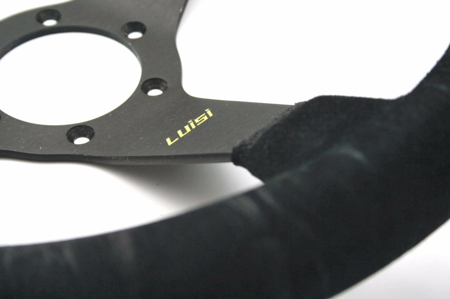 LUISI Mirage Corsa, Black Suede, 350mm