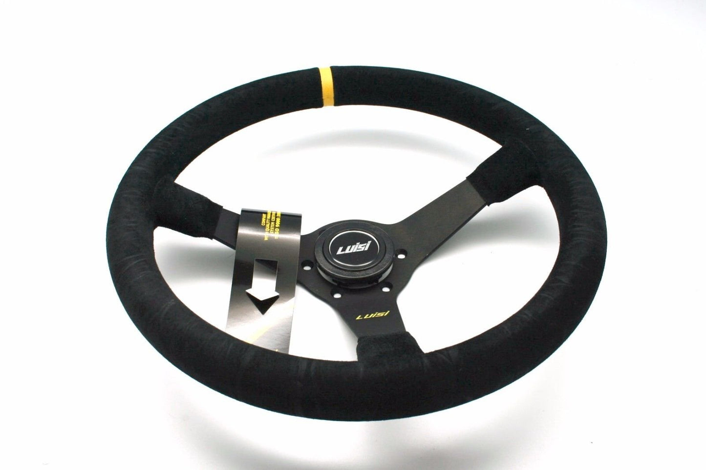 LUISI Mirage Corsa, Black Suede, 350mm