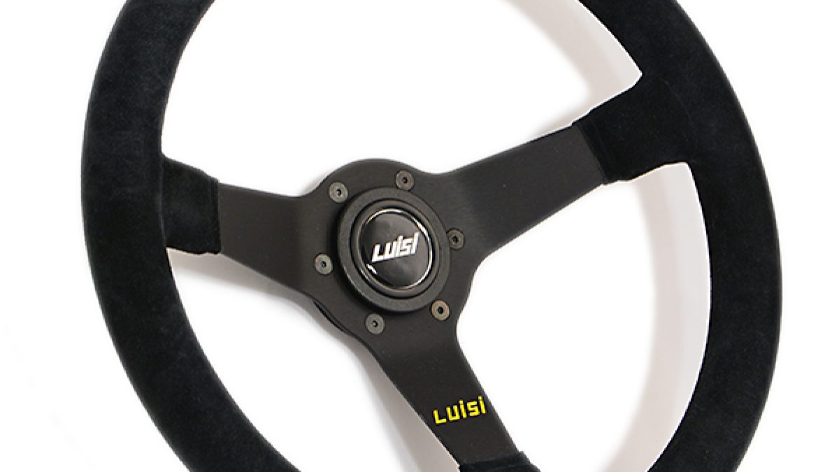 LUISI Mirage Corsa, Black Suede, 350mm