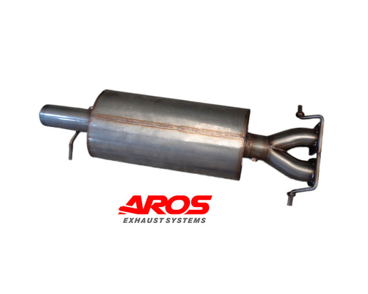 Alfa Romeo 147 3.2 GTA – Silenced section eliminates secondary catalytic converters Aros