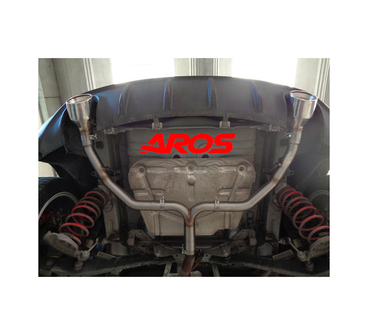 Alfa Romeo GIULIETTA 1750 TBi, 100mm double silencer-free AROS end pipe