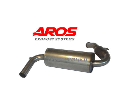 Peugeot 207 S2000 (Rally) Final with catalytic converter + AROS regenerable silencer