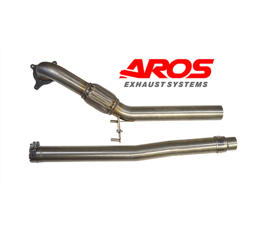 Audi TT MK2 Coupé/Roadster 2.0 TFSI, Downpipe without cat. Ø70 Aros