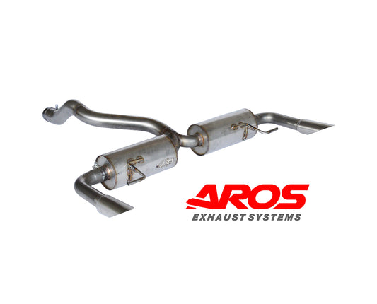 Renault Clio 3 RS 2.0 AROS silenced exhaust