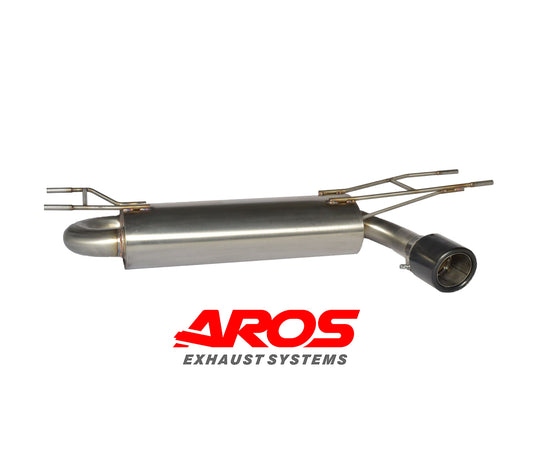 Mazda MX-5 4th series 1.5 Aros single carbon end pipe silencer