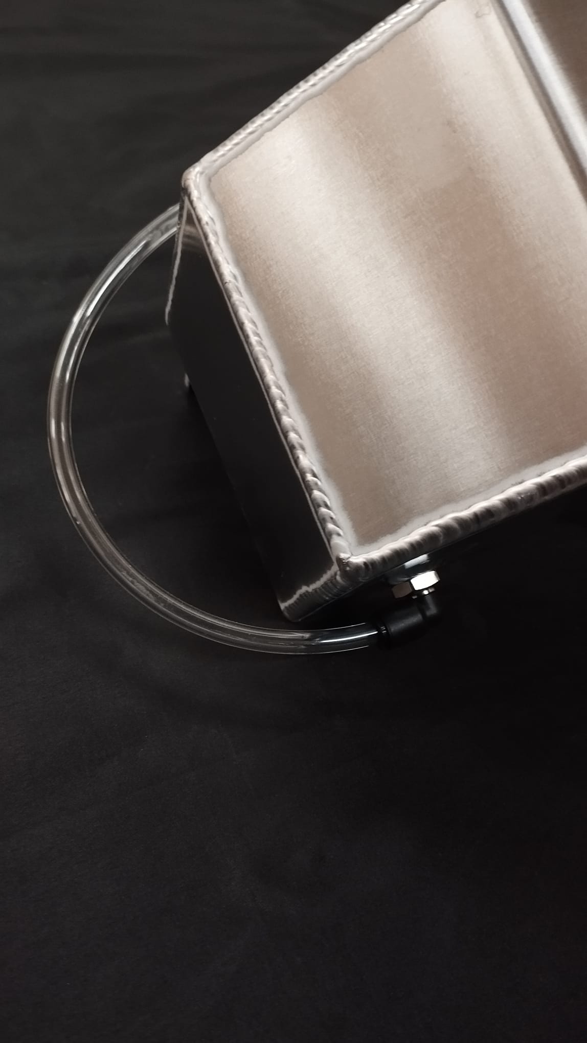 ABARTH GRANDE PUNTO RADIATOR WATER TANK aluminum