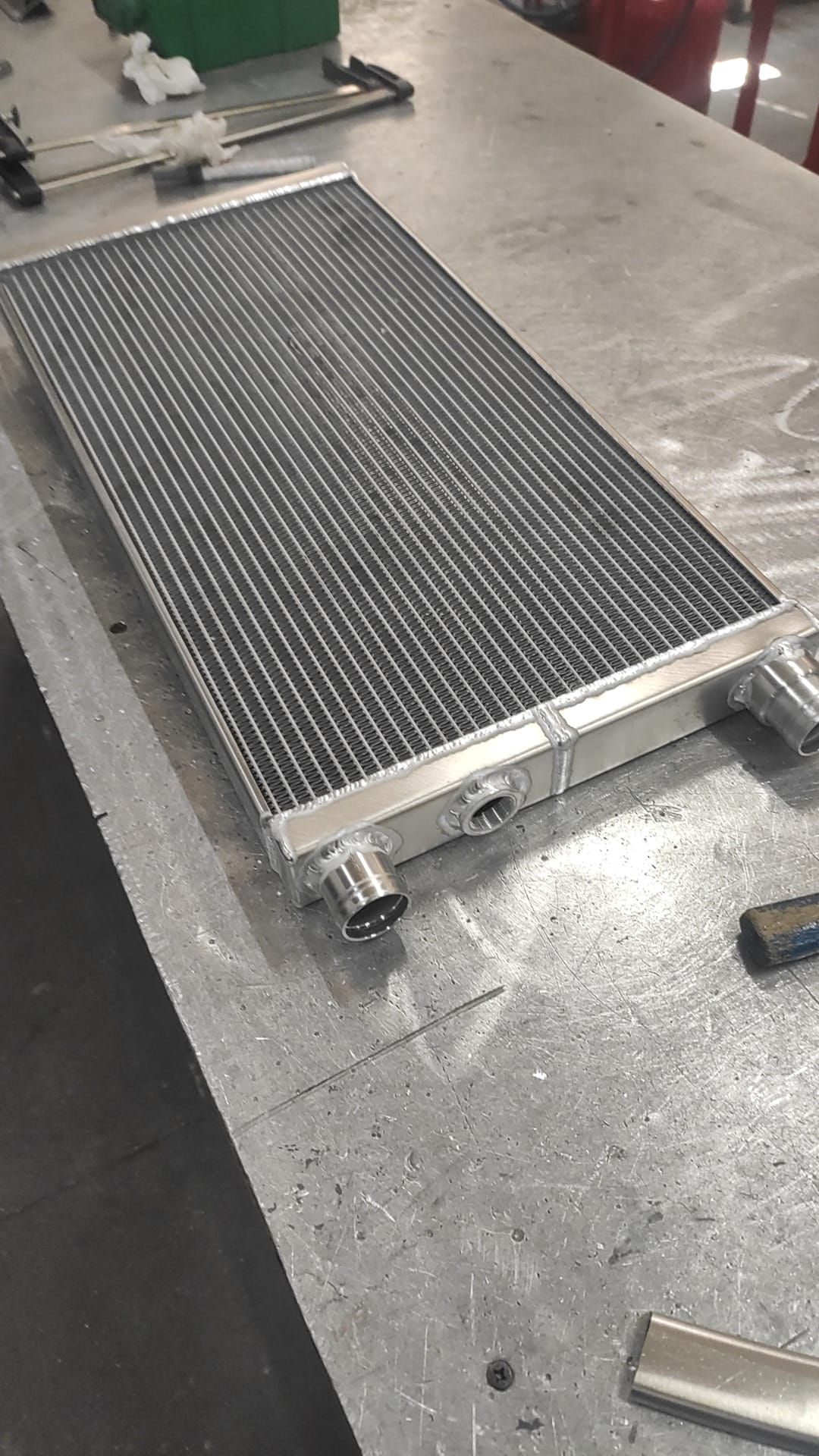 FIAT PUNTO GT oversized aluminum radiator