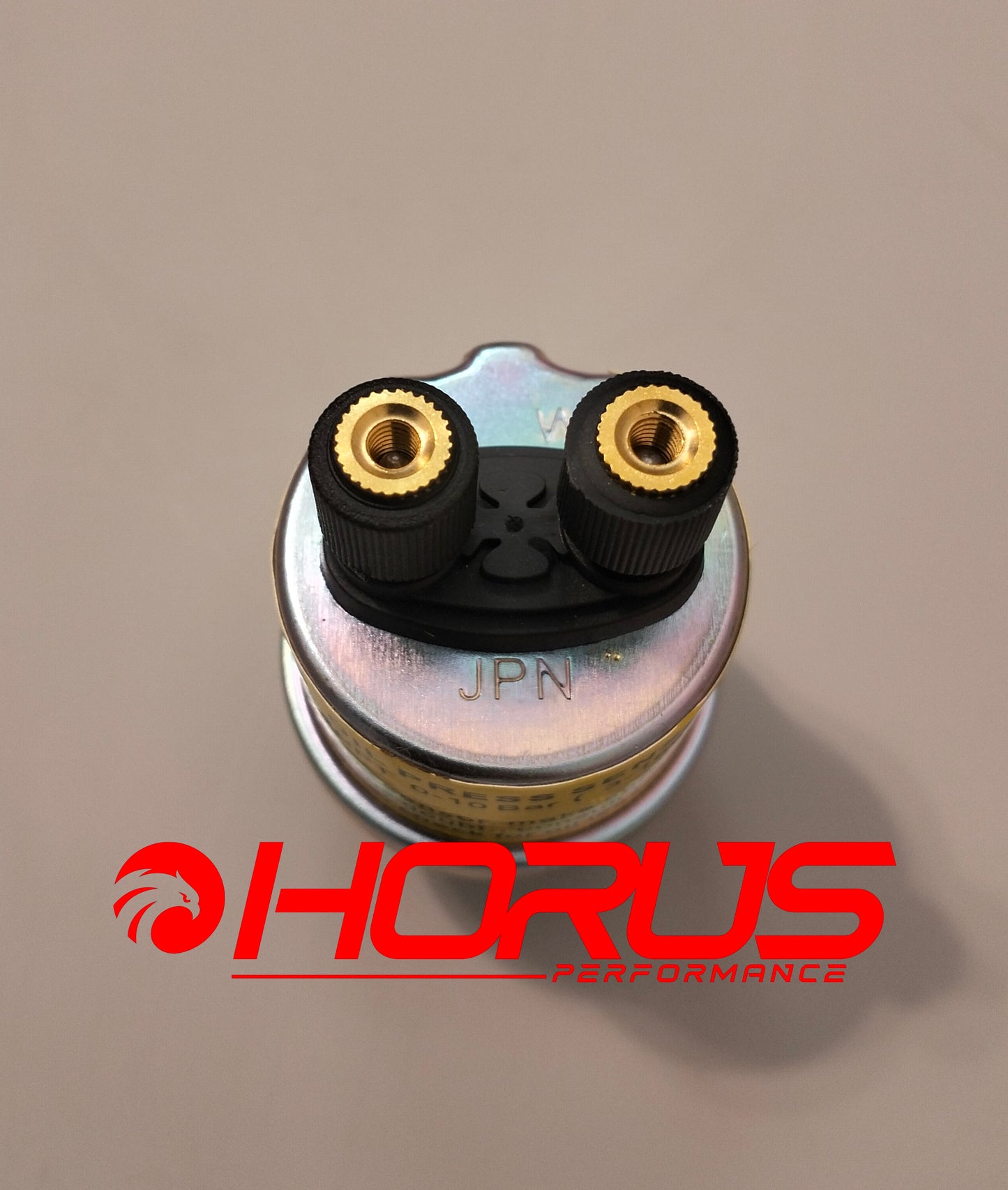 HORUS Oil Pressure Gauge 52mm Black