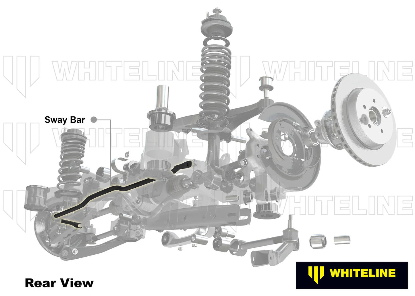 BMW 3 Series (E46) WHITELINE Rear Stabilizer Bar