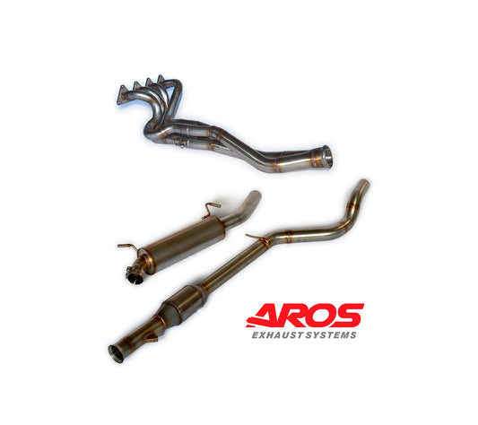 Renault Clio 3 Group R3 (Rally) complete 60mm AROS exhaust