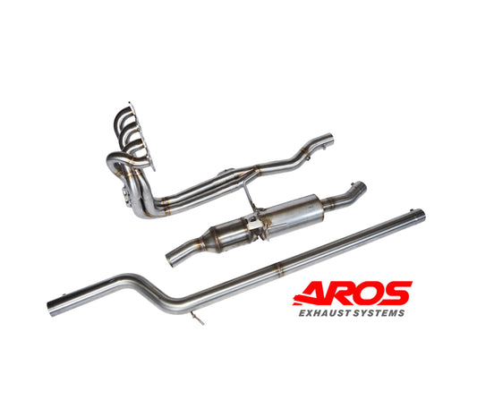 Citroen Saxo Kit Car/ S 1600 (Rally) full exhaust + FIA AROS cat