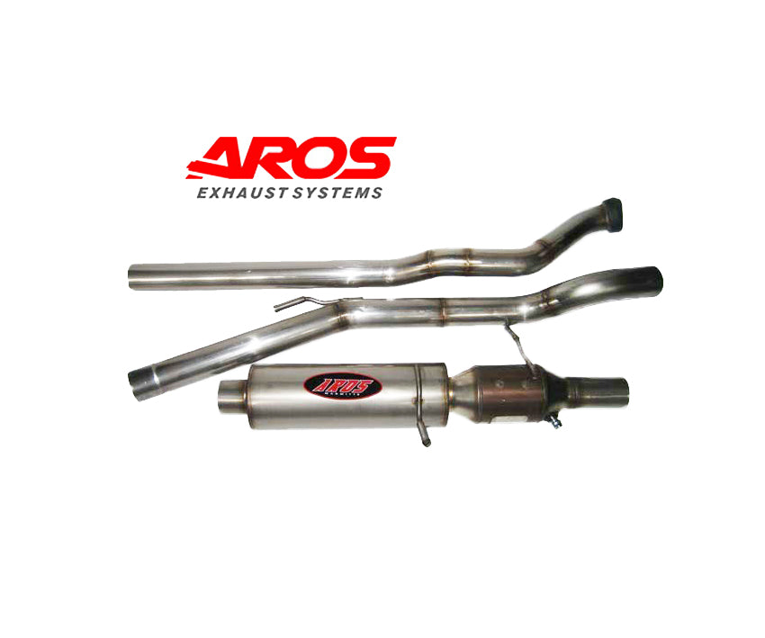 Renault Twingo R2 (Rally), complete exhaust Kat, AROS