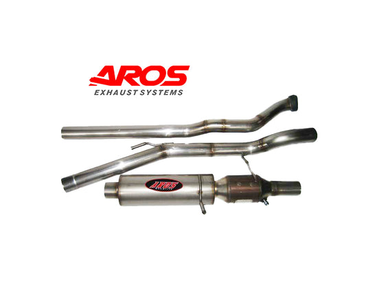 Renault Twingo R2 (Rally), complete exhaust Kat, AROS