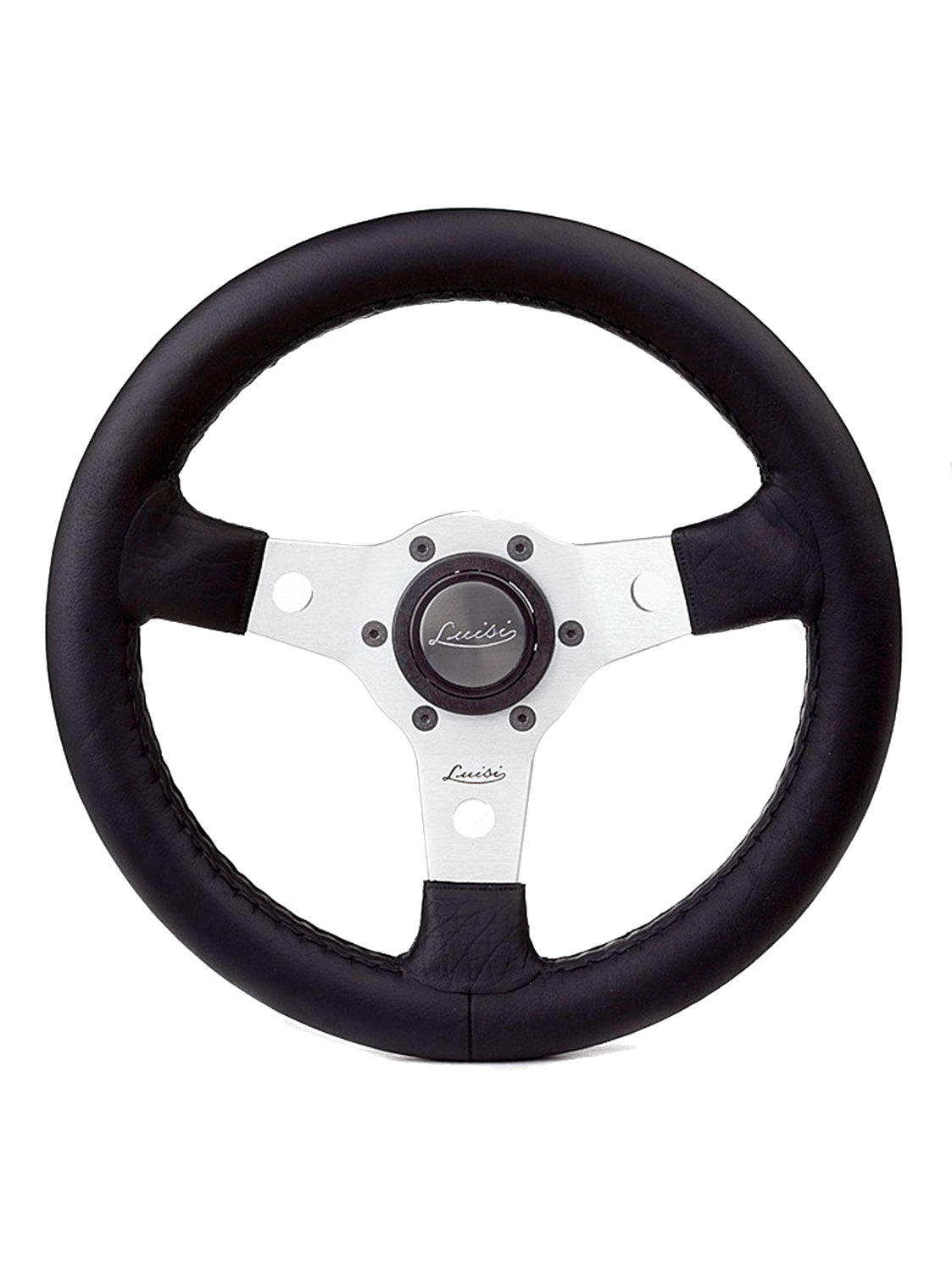 LUISI Nibbio, 320mm silver spokes, black crown
