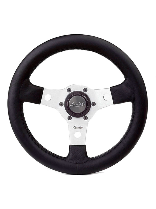 LUISI Nibbio, 320mm silver spokes, black crown