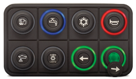 PKP keypad, 8 positions