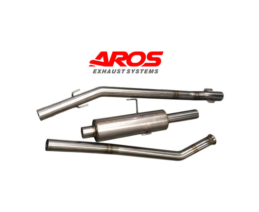Peugeot 205 Rally 1.3 Group A central exhaust + AROS final