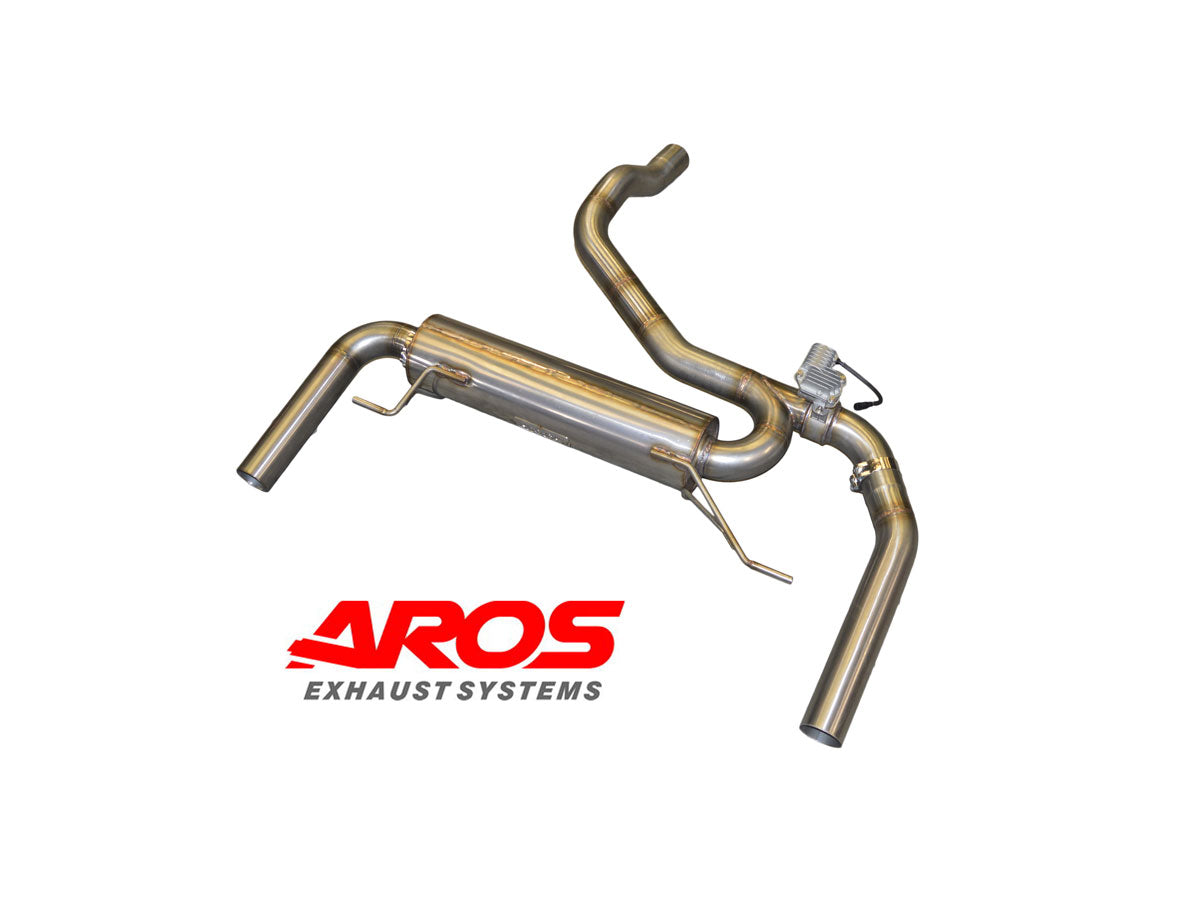 Renault Clio 3 RS 2.0i (197/200/203 Hp) Valve-reduced final exhaust (straight cut exits)