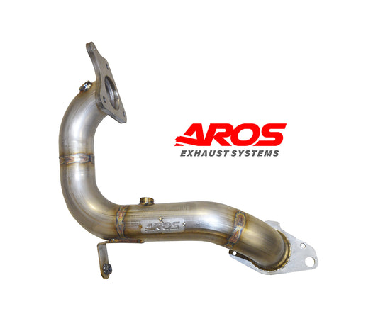 Renault Clio 4 RS 1.6 Tce 200 EDC, Downpipe without cat. Aros
