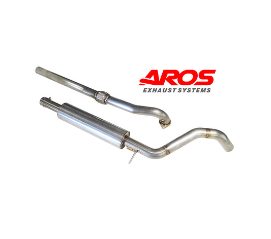 Fiat 500 Abarth 1.4 Turbo (135 Hp) Central with AROS silencer