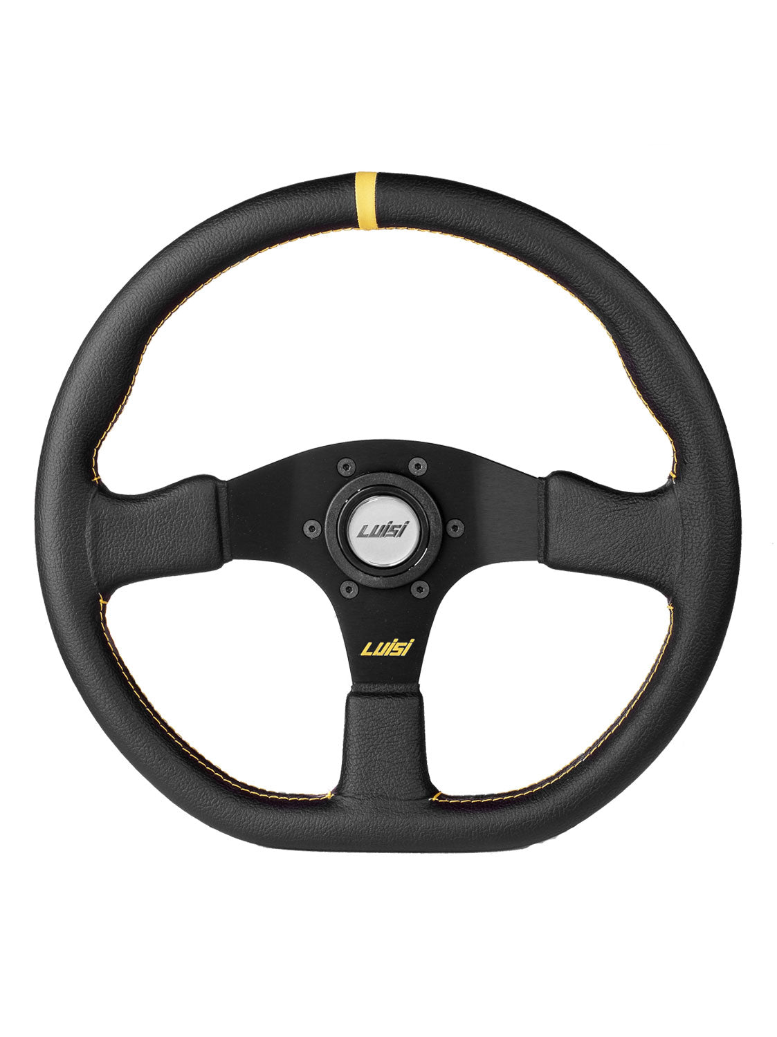 LUISI Stealth Corsa 355mm, black leather