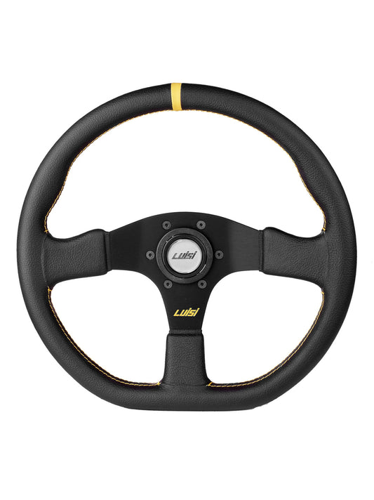 LUISI Stealth Corsa 355mm, black leather