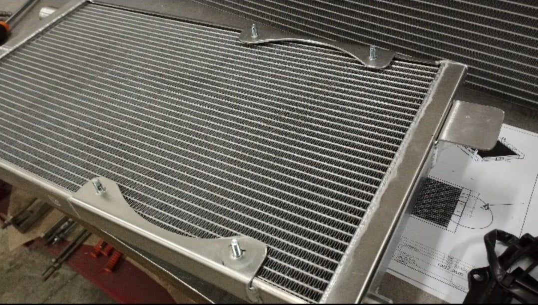 OVERSIZED WATER RADIATOR FIAT SEICENTO 1.1 RALLY