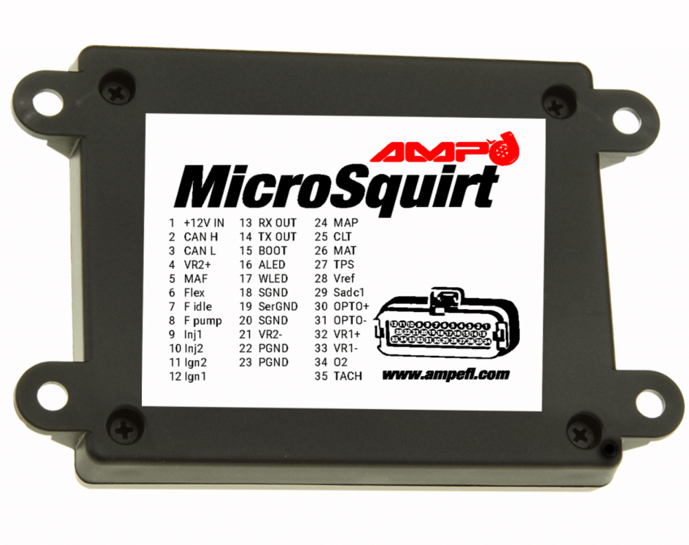 AMP'd MicroSquirt Engine Management System with 2.4m (8') wiring harness