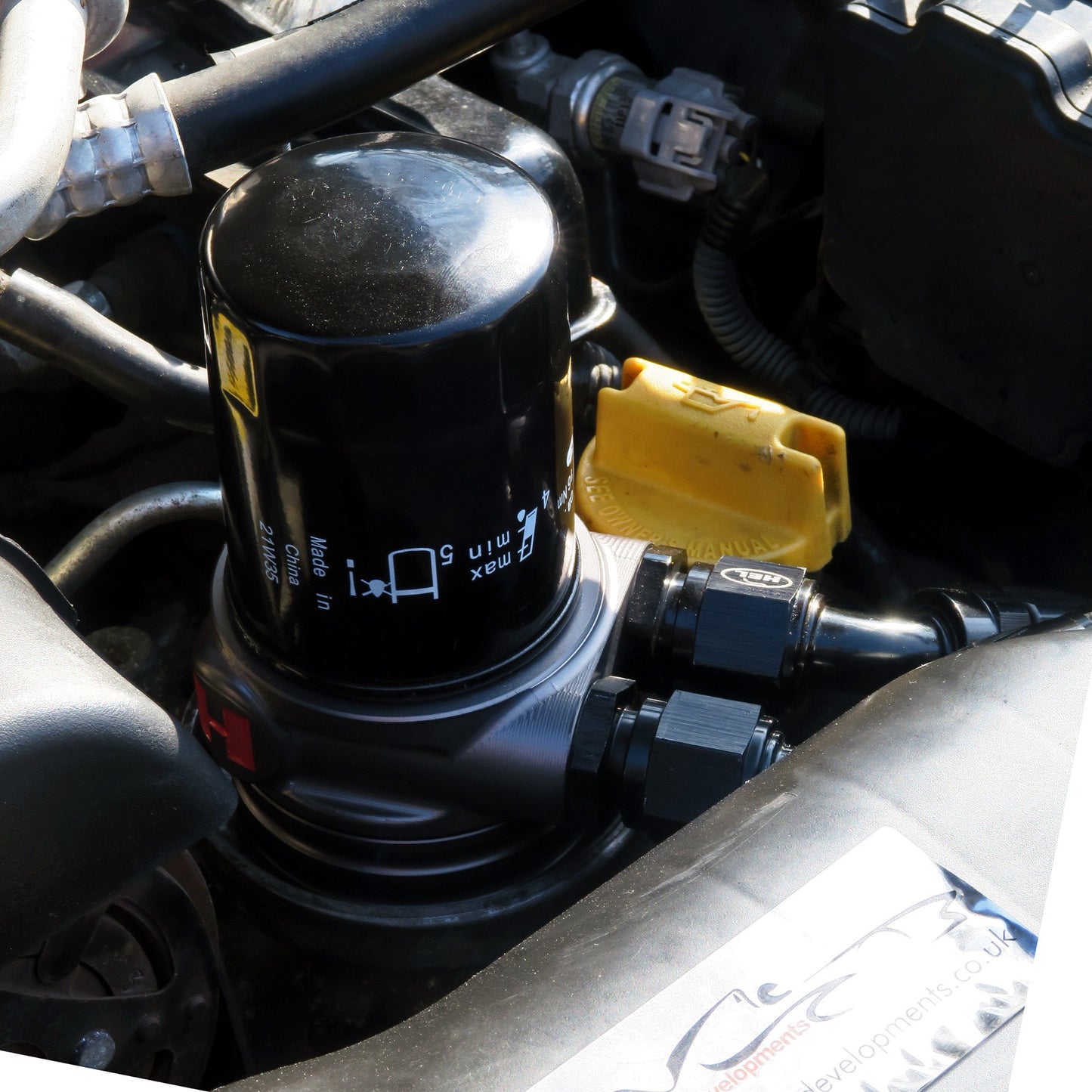 Subaru BRZ, HEL Engine Oil Cooler Kit