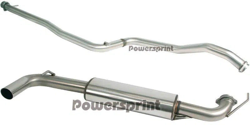 Lancia Delta Integrale Hf Evoluzione silenziatore post.+Centr. Powersprint