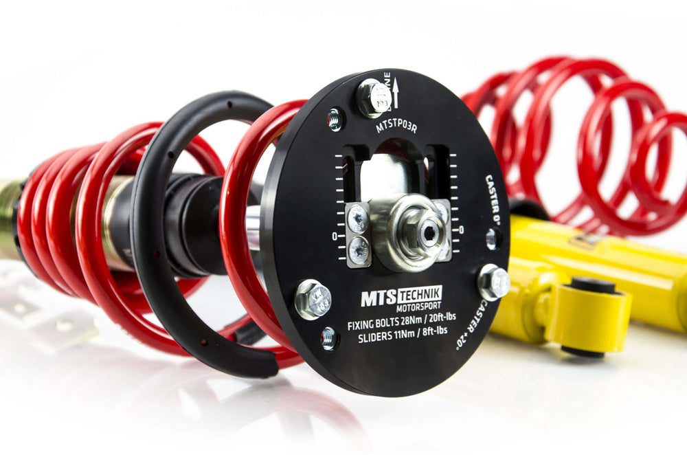 Saab 9-3 (YS3F) all versions with MTS/Eibach coilover kit and camber kit