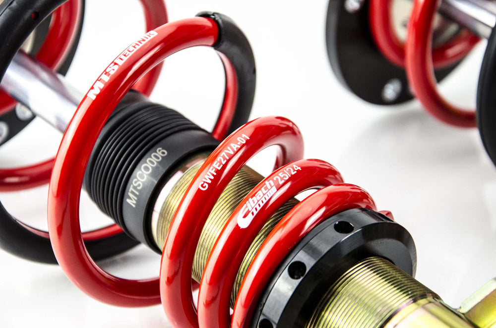 Saab 9-3 (YS3F) all versions with MTS/Eibach coilover kit and camber kit