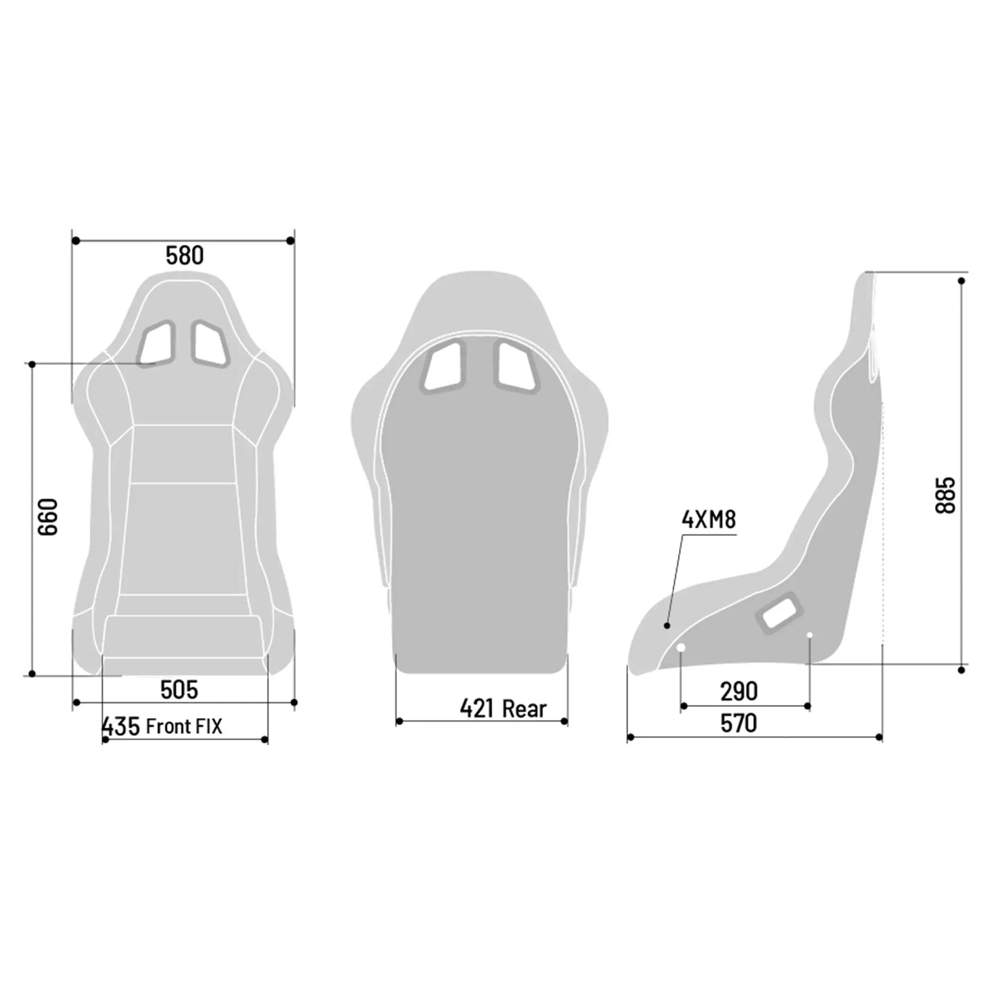 Sparco EVO L QRT X FIA seat