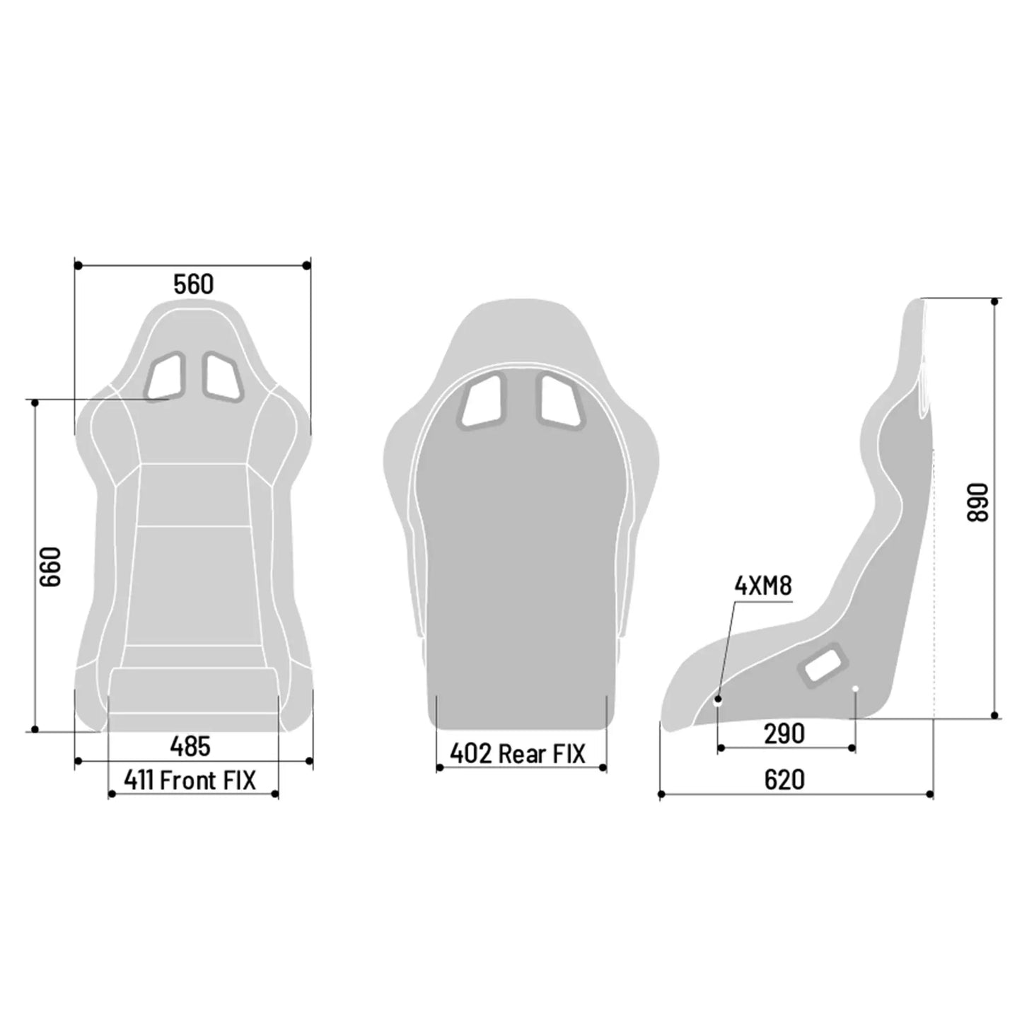 Sparco EVO QRT X FIA seat
